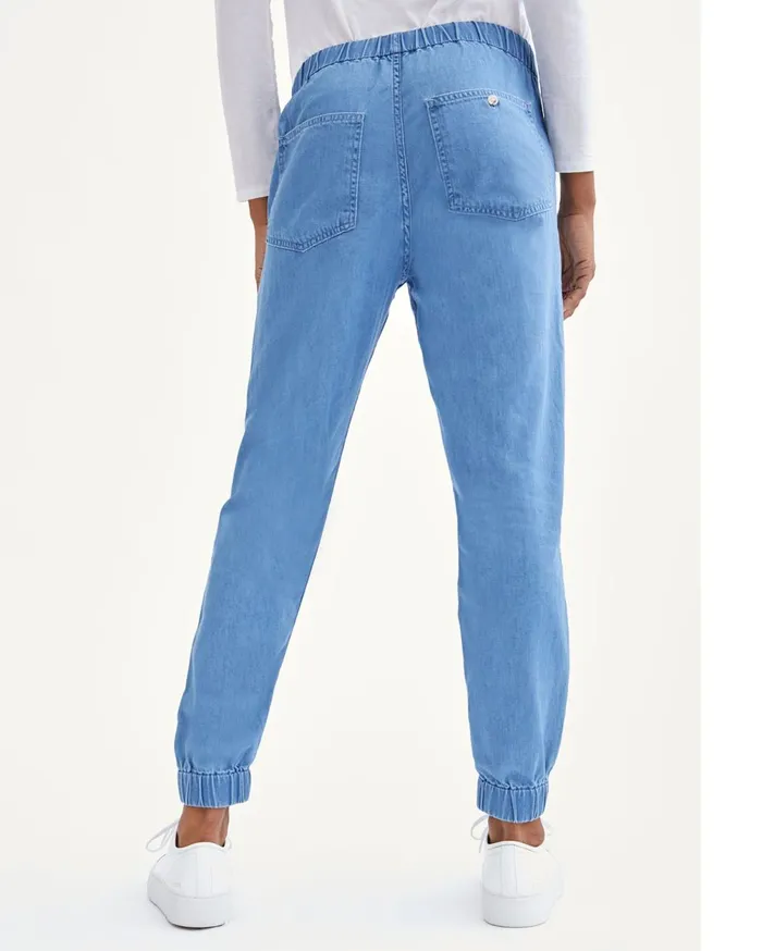 7 For All Mankind Pants Drawstring Jogger In Maui Maui 8211 Women