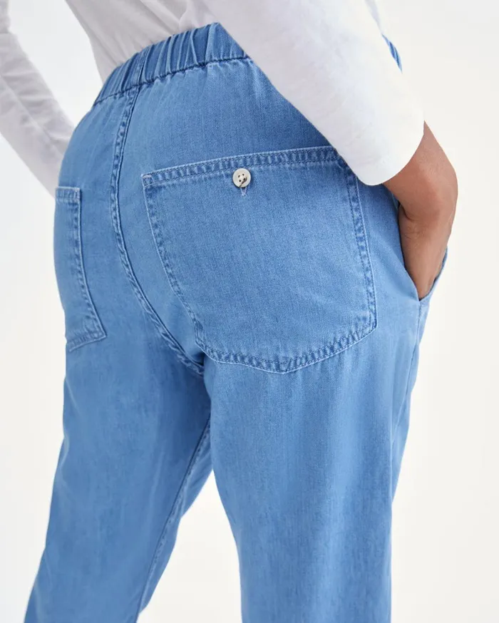 7 For All Mankind Pants Drawstring Jogger In Maui Maui 8211 Women