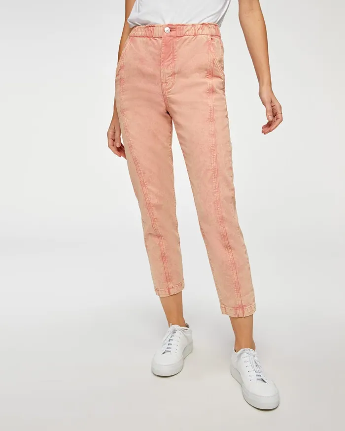 7 For All Mankind Pants Slim Jogger In Mineral Rose Mineral Rose 8211 Women