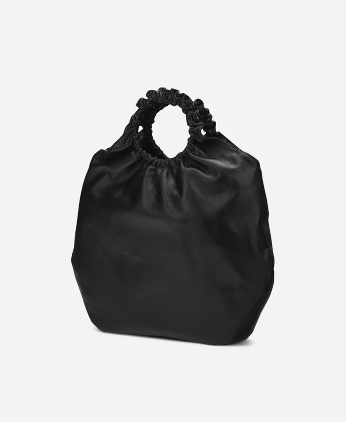 AGL Leather Bag Black Gretty Women Bags