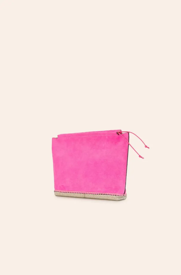 Altuzarra Espadrille Clutch Pink Women Bags