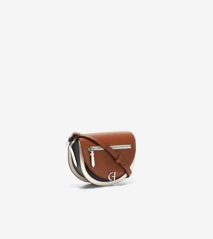 Bags And Backpacks Women Cole Haan Crescida Crossbody British Tan Colorblock Bags And Backpacks Women Cole Haan Crescida Crossbody British Tan Colorblock