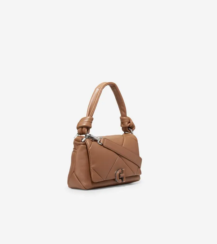 Bags And Backpacks Women Cole Haan Quilted Shoulder Bag Caramel Bags And Backpacks Women Cole Haan Quilted Shoulder Bag Caramel