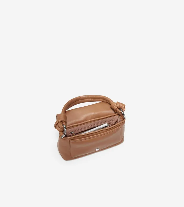 Bags And Backpacks Women Cole Haan Quilted Shoulder Bag Caramel Bags And Backpacks Women Cole Haan Quilted Shoulder Bag Caramel
