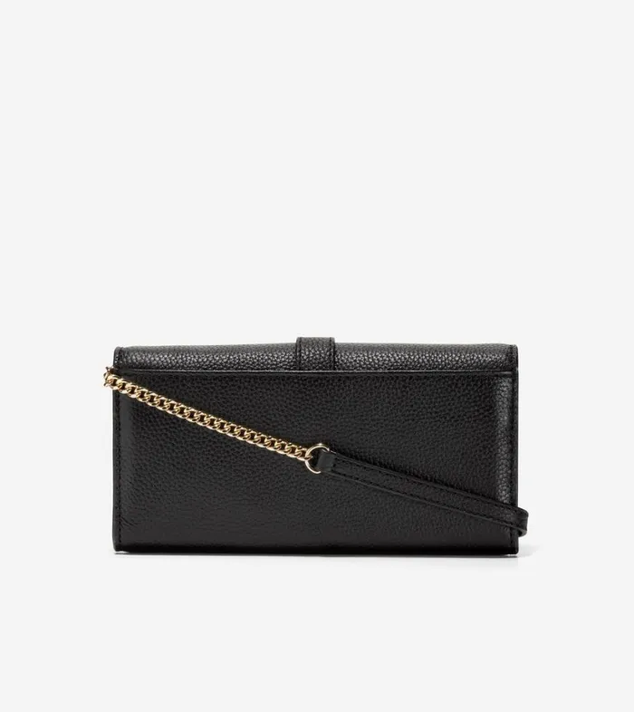 Bags And Backpacks Women Cole Haan Wallet On A Chain Black Bags And Backpacks Women Cole Haan Wallet On A Chain Black