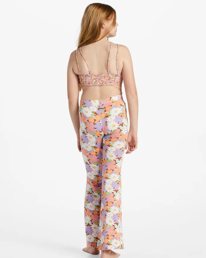 Billabong Girls039 Pants Women Tell Me Elastic Waist Flared Pants Sweet Tea Billabong Girls039 Pants Women Tell Me Elastic Waist Flared Pants Sweet Tea