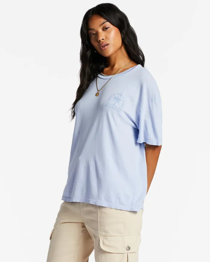 Billabong Graphic Tees and Tanks Women Under The Palms TShirt Outta The Blue