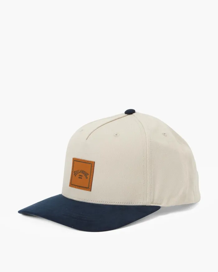 Billabong Hats Men Stacked Snapback Hat Chino