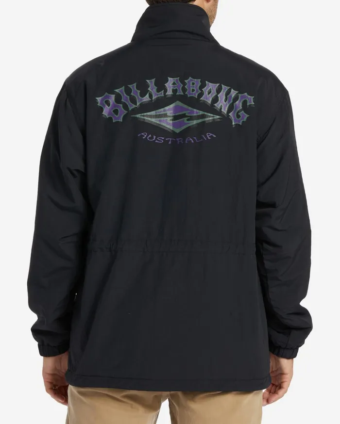 Billabong Jackets Men Gnaraloo Reversible Jacket Black Billabong Jackets Men Gnaraloo Reversible Jacket Black