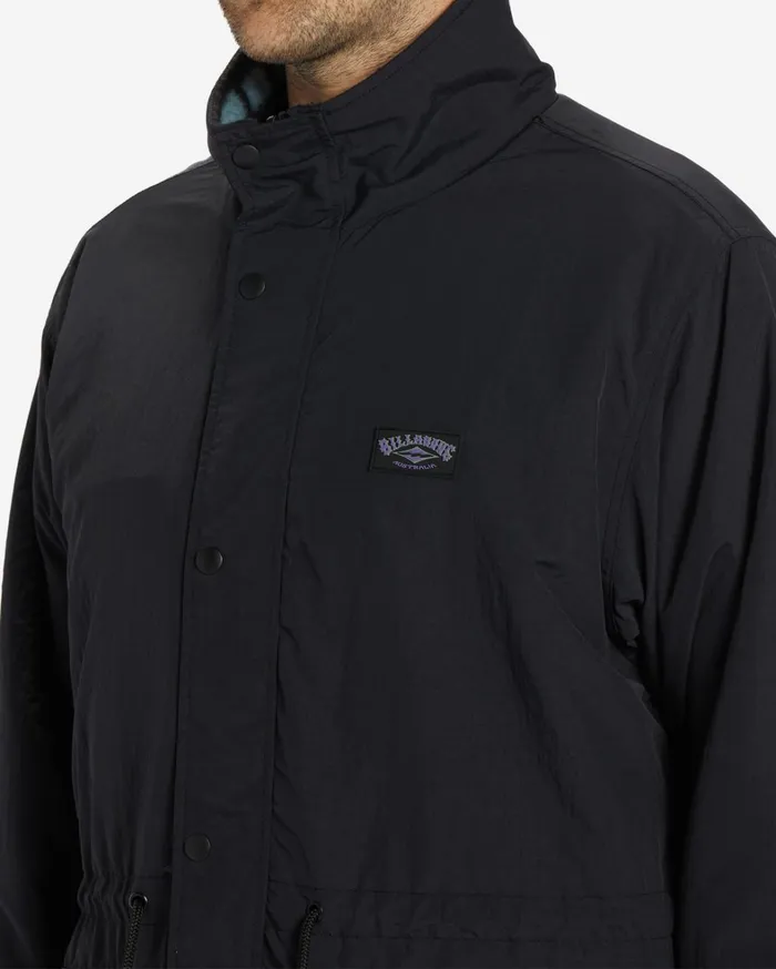 Billabong Jackets Men Gnaraloo Reversible Jacket Black Billabong Jackets Men Gnaraloo Reversible Jacket Black