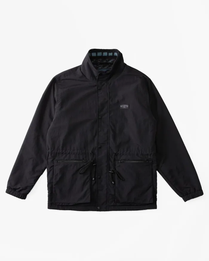Billabong Jackets Men Gnaraloo Reversible Jacket Black Billabong Jackets Men Gnaraloo Reversible Jacket Black