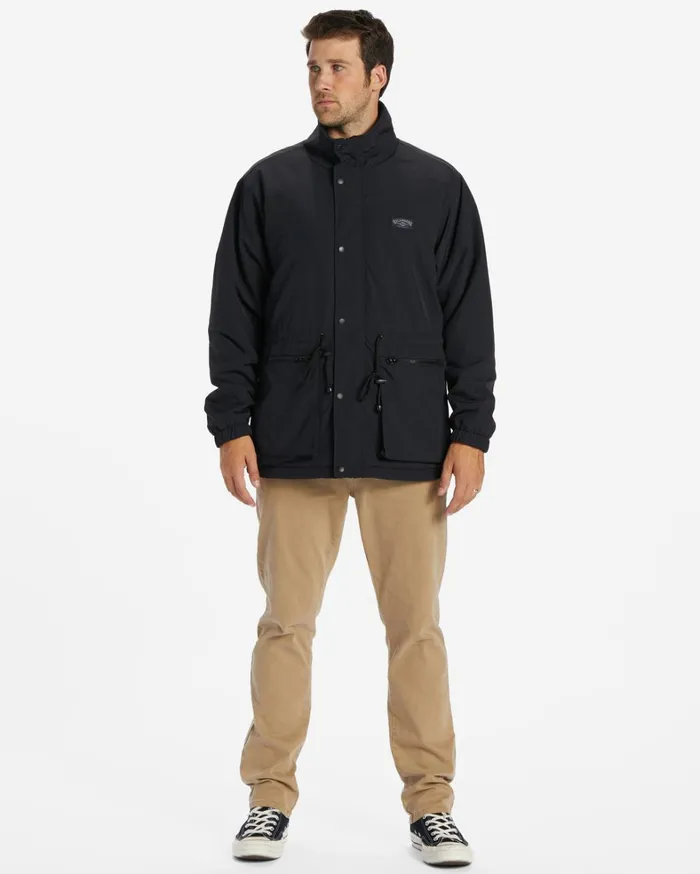 Billabong Jackets Men Gnaraloo Reversible Jacket Black Billabong Jackets Men Gnaraloo Reversible Jacket Black