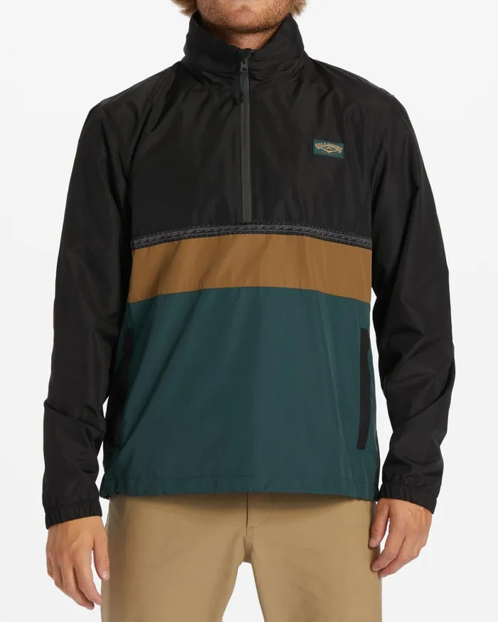 Billabong Jackets Men Windswell Anorak Windbreaker Jacket Dark Forest