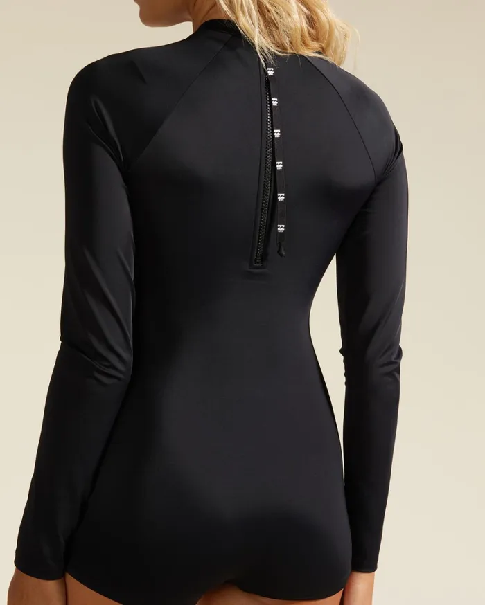 Billabong One Pieces Women ADiv Avalon Long Sleeve Swimsuit Black Billabong One Pieces Women ADiv Avalon Long Sleeve Swimsuit Black