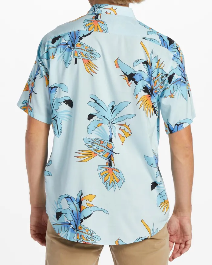 Billabong Shirts Men Sundays Short Sleeve Shirt Coastal Billabong Shirts Men Sundays Short Sleeve Shirt Coastal
