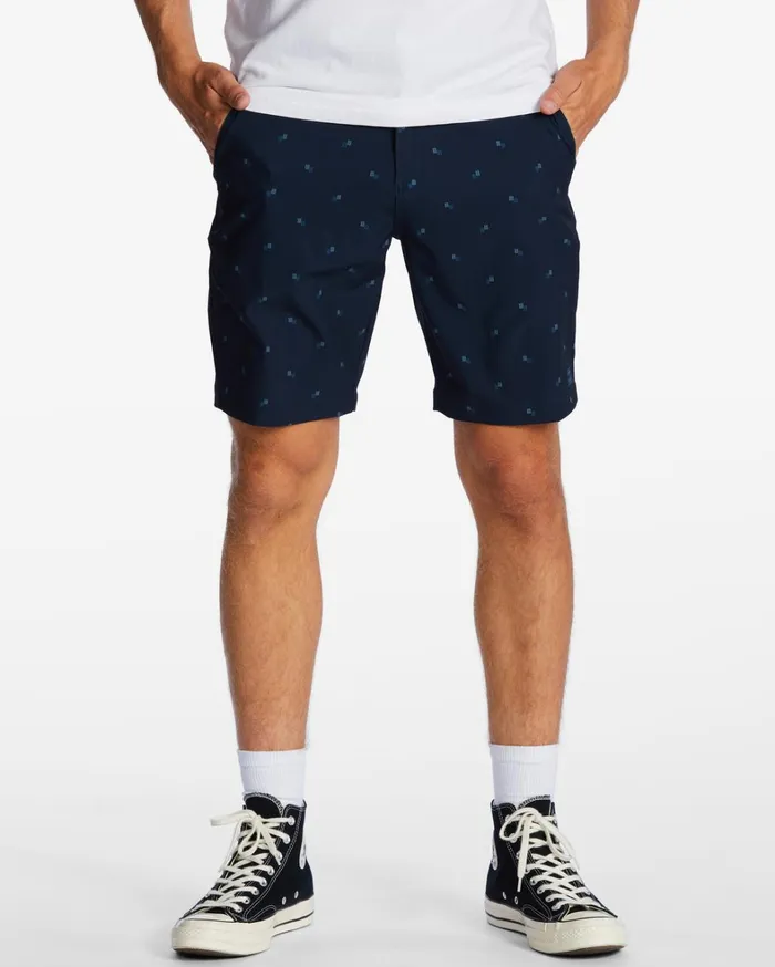 Billabong Shorts Men Crossfire Mid Submersible 19034 Shorts Navy