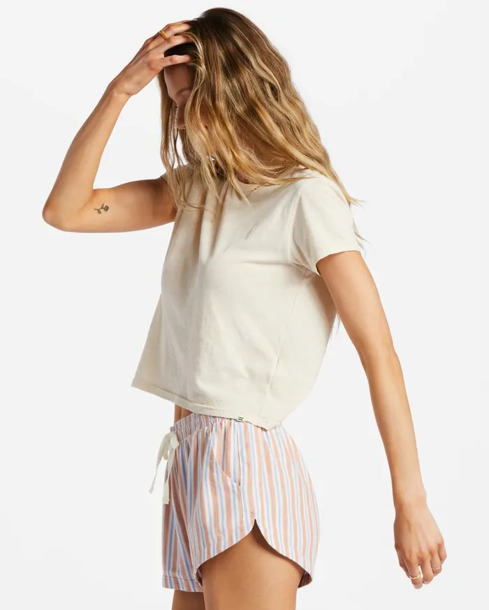 Billabong Shorts Women Road Trippin Elastic Waist Shorts Outta The Blue Billabong Shorts Women Road Trippin Elastic Waist Shorts Outta The Blue