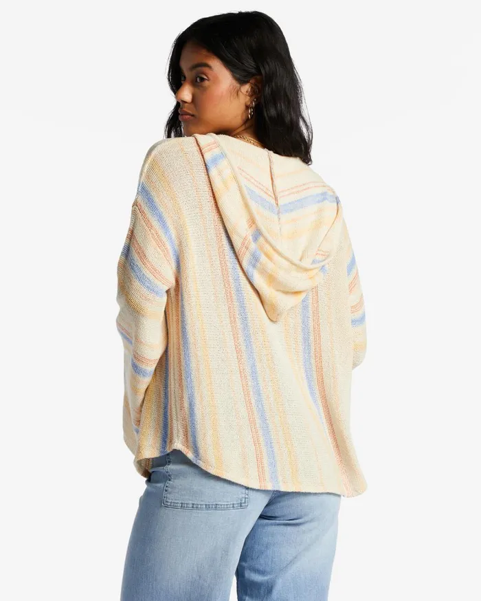 Billabong Sweaters Women Baja Beach Hooded Sweater Outta The Blue Billabong Sweaters Women Baja Beach Hooded Sweater Outta The Blue