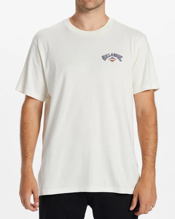 Billabong TShirts Men ADiv Arch TShirt Off White