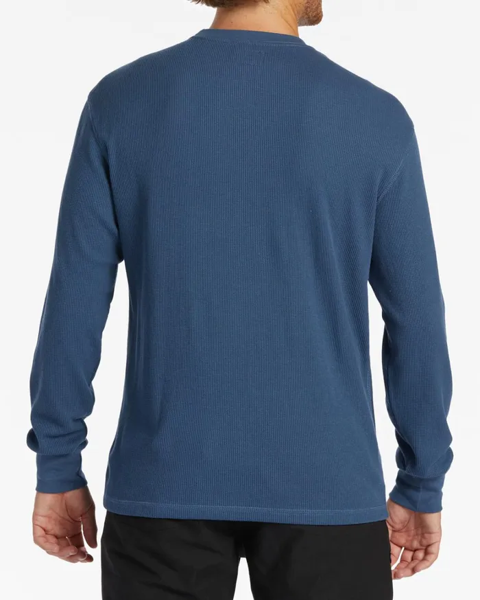 Billabong TShirts Men Essential Long Sleeve Thermal Top North Sea Billabong TShirts Men Essential Long Sleeve Thermal Top North Sea