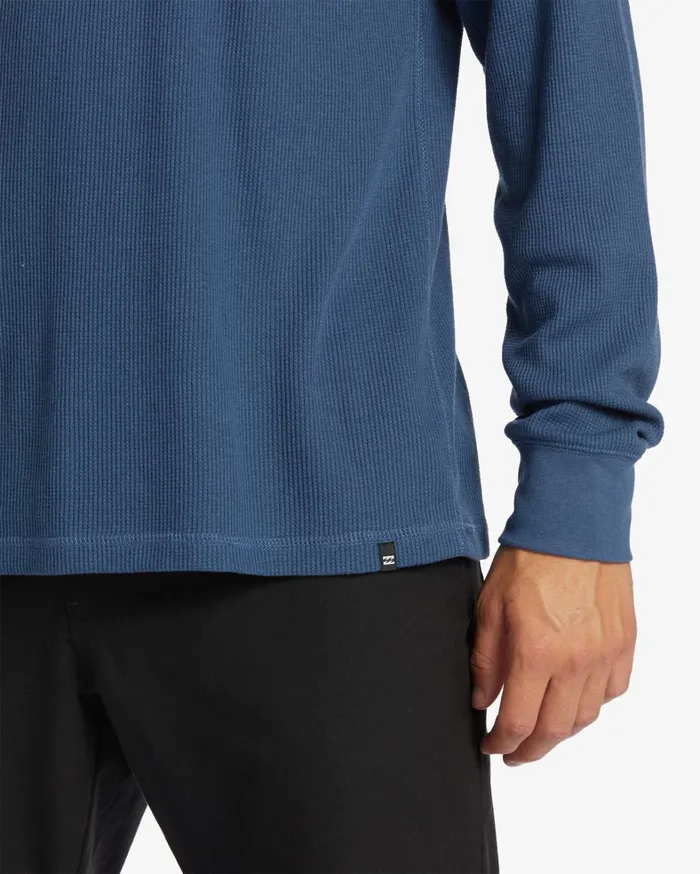 Billabong TShirts Men Essential Long Sleeve Thermal Top North Sea Billabong TShirts Men Essential Long Sleeve Thermal Top North Sea