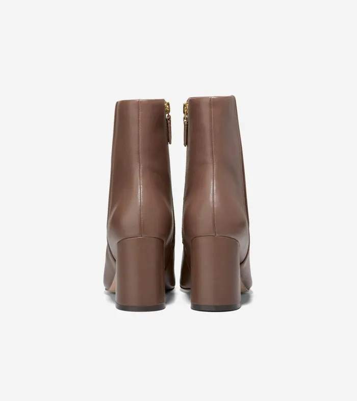 Boots And Booties Women Cole Haan Chrystie Square Toe Bootie Chestnut Boots And Booties Women Cole Haan Chrystie Square Toe Bootie Chestnut