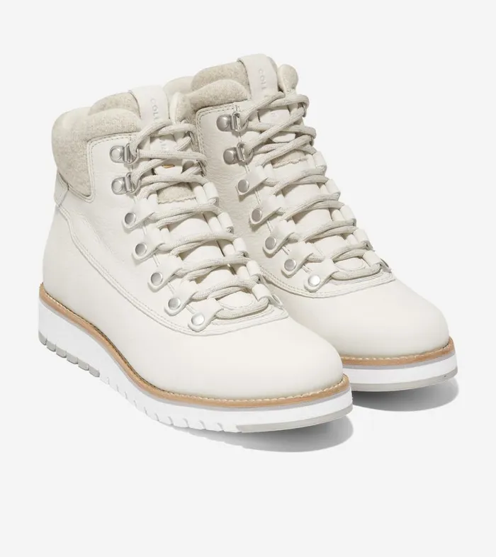 Boots And Booties Women Cole Haan ZERGRAND Explore Getaway Hiker Boot Silver Birchwhite Boots And Booties Women Cole Haan ZERGRAND Explore Getaway Hiker Boot Silver Birchwhite