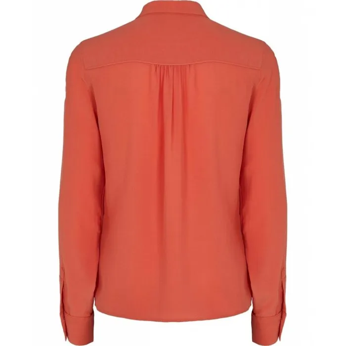 Bruuns Bazaar Shirts Womens Lillie Corinne Shirt Poppy Red
