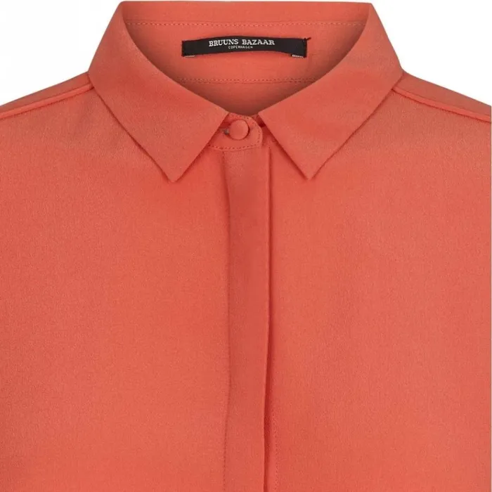 Bruuns Bazaar Shirts Womens Lillie Corinne Shirt Poppy Red