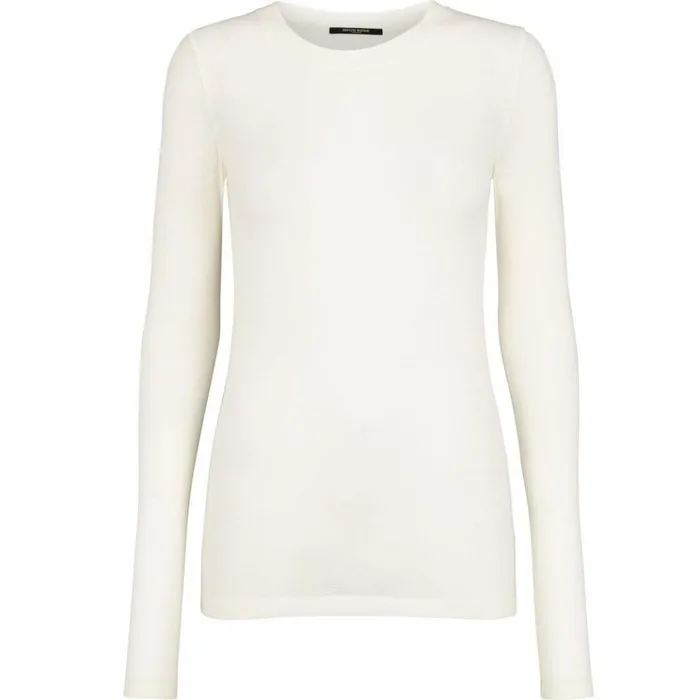 Bruuns Bazaar TShirt Womens Angela Ls T Snow White