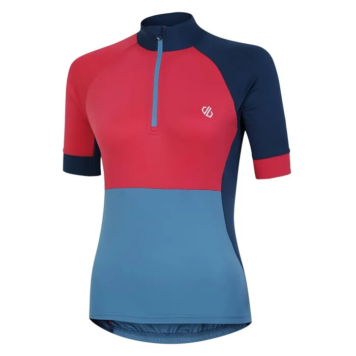 Dare 2b Gym Tops Compassion III Jersey Sorbet Pink Blue 8211 Women