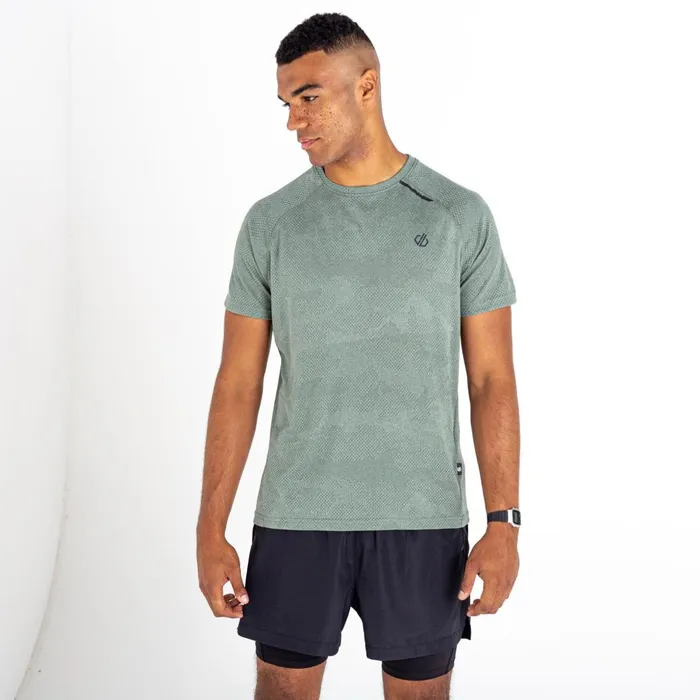 Dare 2b Gym Tops Potential Lightweight Tee Agave Green Camo 8211 Men