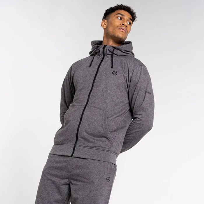 Dare 2b Hoodies and Sweatshirts Recharging Hoodie Charcoal Grey Marl 8211 Men