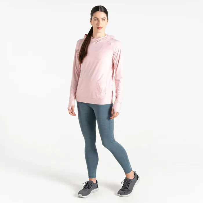 Dare 2b Hoodies and Sweatshirts Sprint City Lightweight Hoodie Crystal Rose 8211 Women