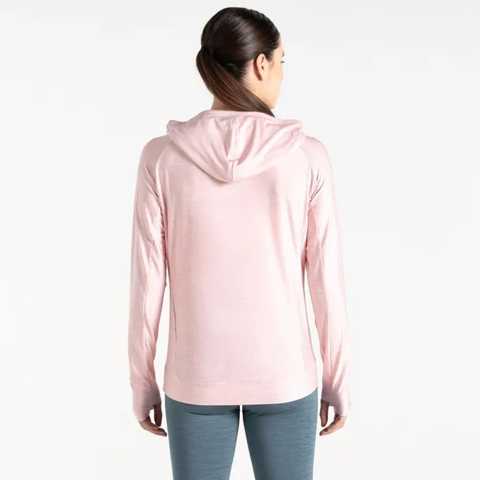 Dare 2b Hoodies and Sweatshirts Sprint City Lightweight Hoodie Crystal Rose 8211 Women