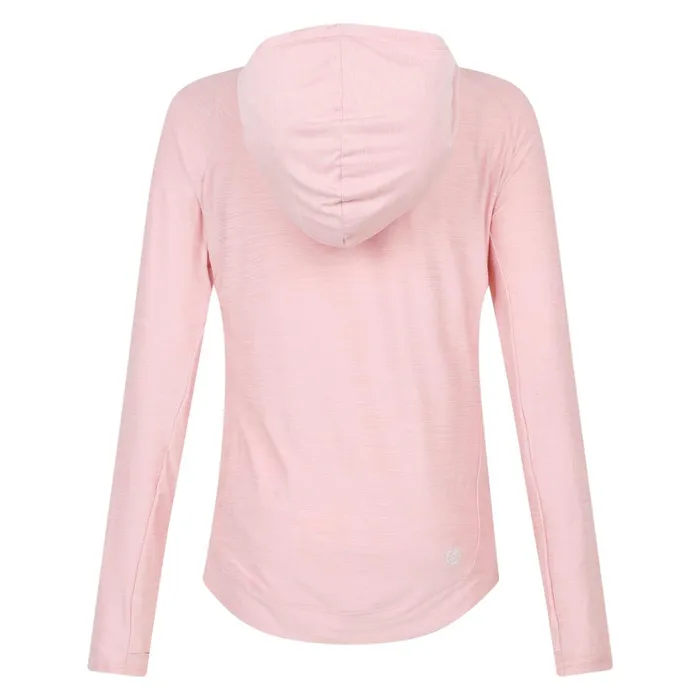 Dare 2b Hoodies and Sweatshirts Sprint City Lightweight Hoodie Crystal Rose 8211 Women