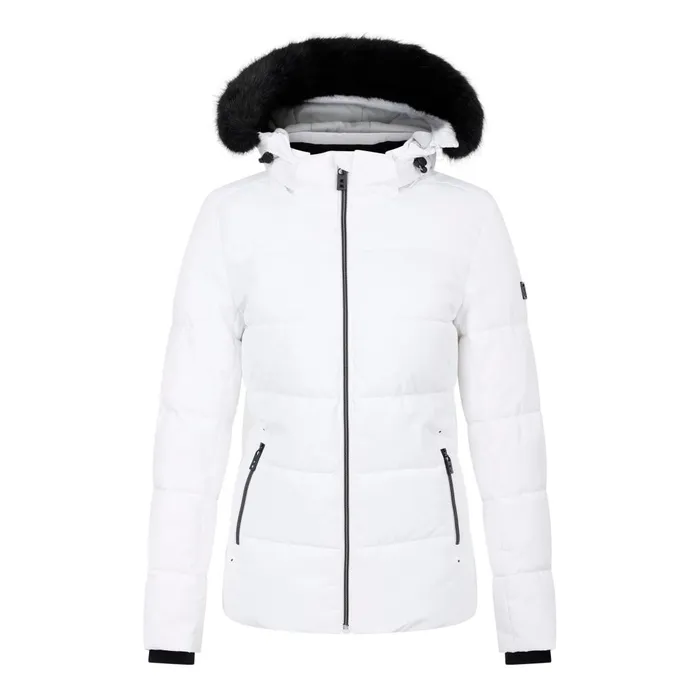Dare 2b Insulated Jackets Glamourize V Baffled Ski Jacket White 8211 Women