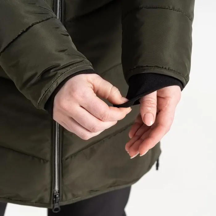 Dare 2b Insulated Jackets Striking IV Jacket Dark Khaki 8211 Women