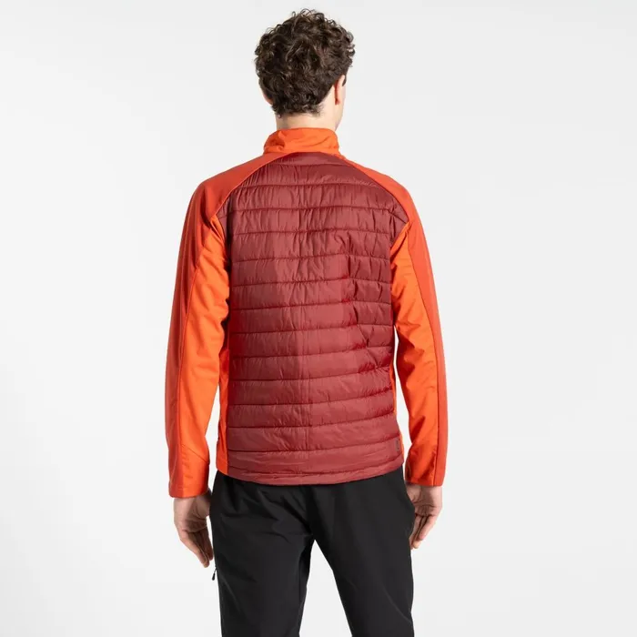 Dare 2b Lightweight Jackets Mountaineer Hybrid Jacket Tuscan Syrah Red 8211 Men