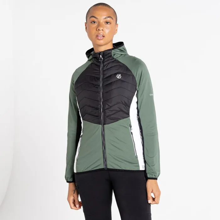 Dare 2b Midlayers Surmount II Recycled Wool Hybrid Jacket Duck Green 8211 Women Dare 2b Midlayers Surmount II Recycled Wool Hybrid Jacket Duck Green 8211 Women