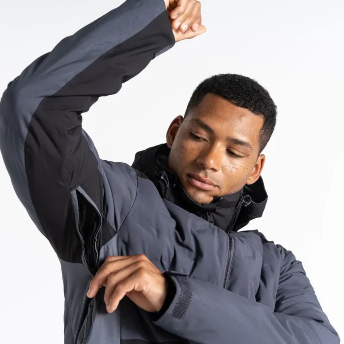 Dare 2b Ski Jackets Aerials Ski Jacket Ebony Grey Black 8211 Men