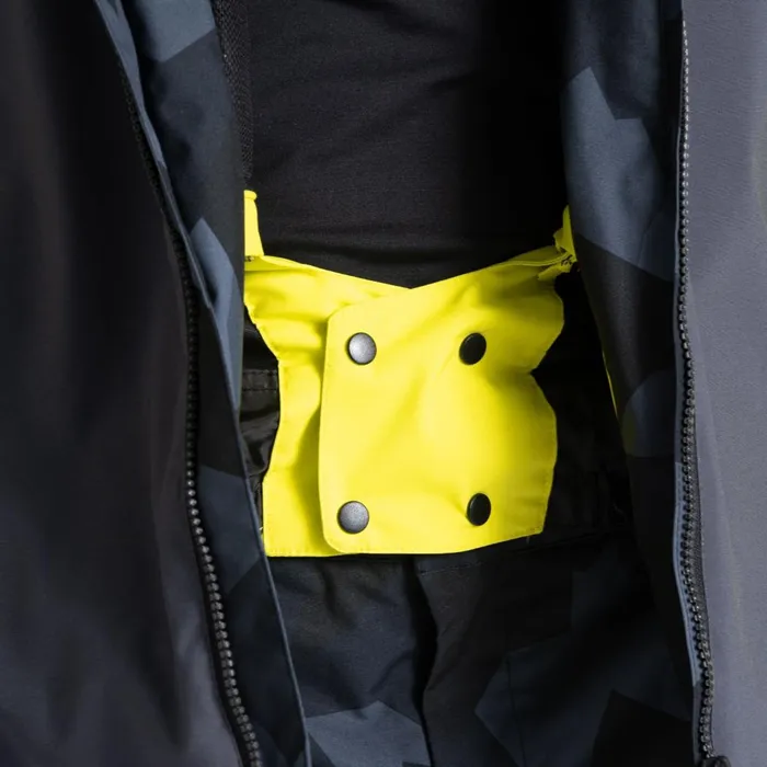Dare 2b Ski Jackets Baseplate Ski Jacket Yellow Black Geo 8211 Men
