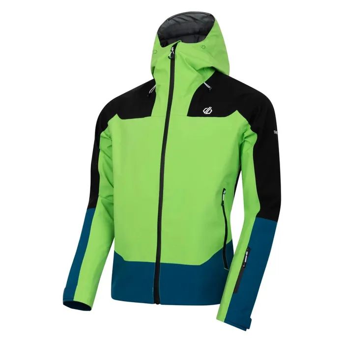 Dare 2b Ski Jackets Roving II Ski Jacket Green Flash Blue 8211 Men