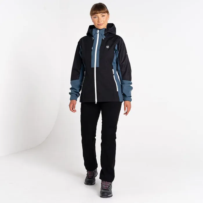 Dare 2b Waterproof Jackets Assuring Waterproof Jacket Orion Grey Black 8211 Women