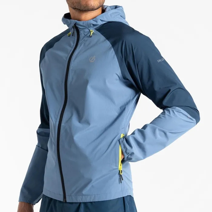 Dare 2b Waterproof Jackets Movement Waterproof Jacket Coronet Blue Moonlight Denim 8211 Men