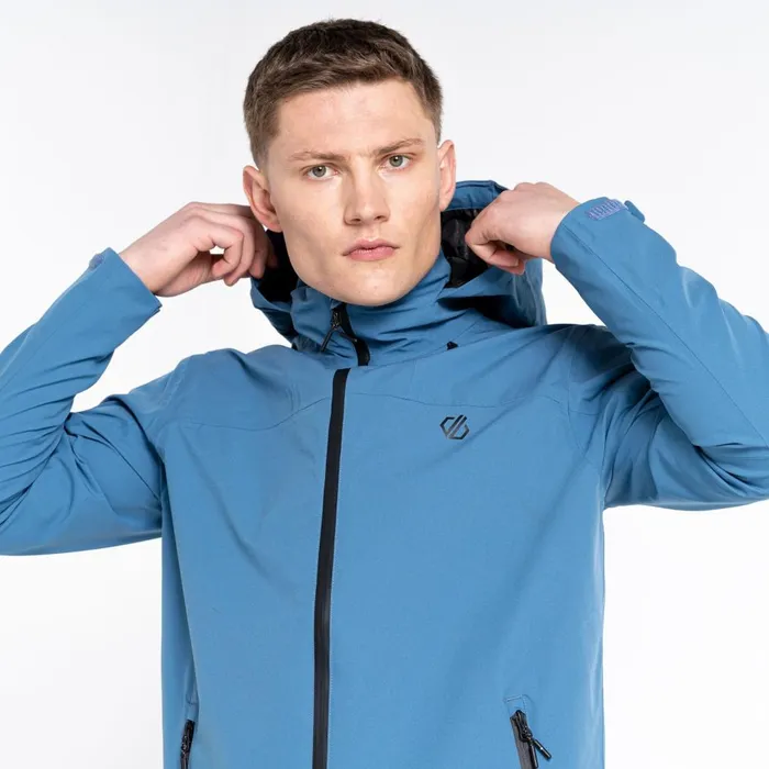 Dare 2b Waterproof Jackets Switch Out Recycled Waterproof Jacket Stellar Blue 8211 Men