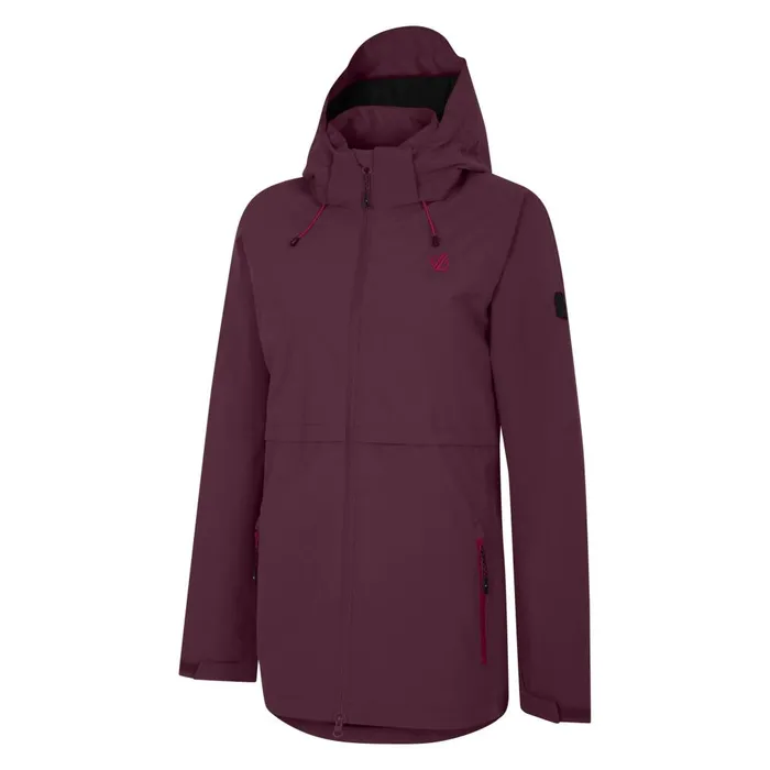 Dare 2b Waterproof Jackets Switch Up II Waterproof Jacket Fig Purple 8211 Women