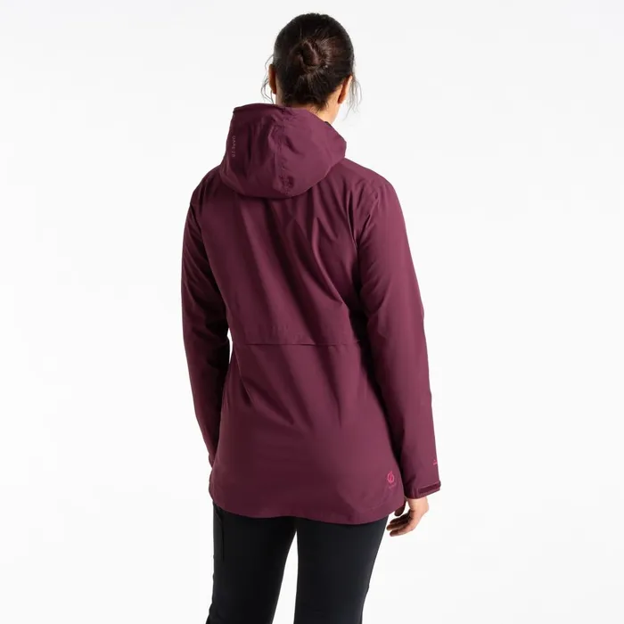 Dare 2b Waterproof Jackets Switch Up II Waterproof Jacket Fig Purple 8211 Women