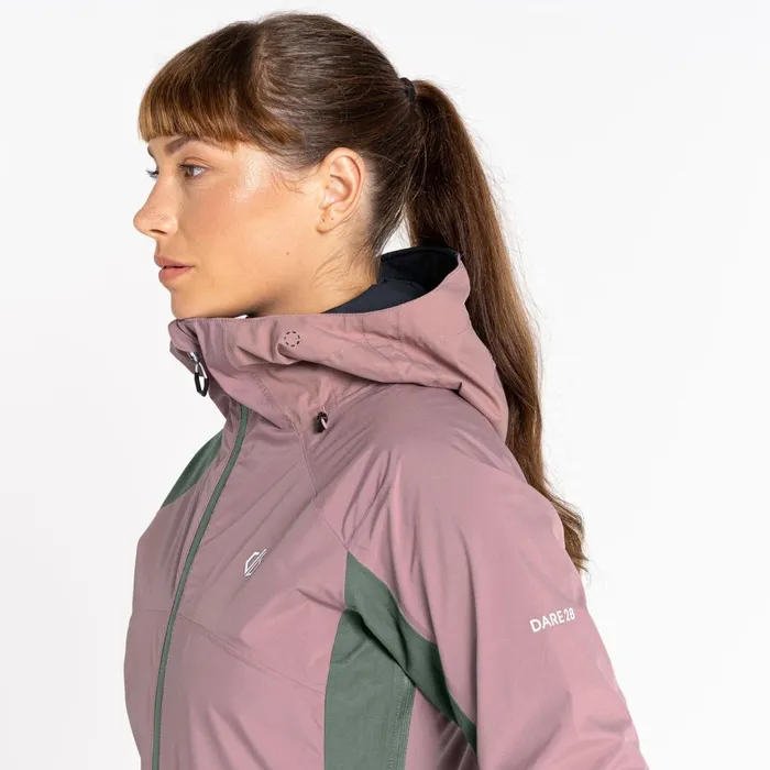 Dare 2b Waterproof Jackets Traversing Waterproof Jacket Dusty Rose 8211 Women