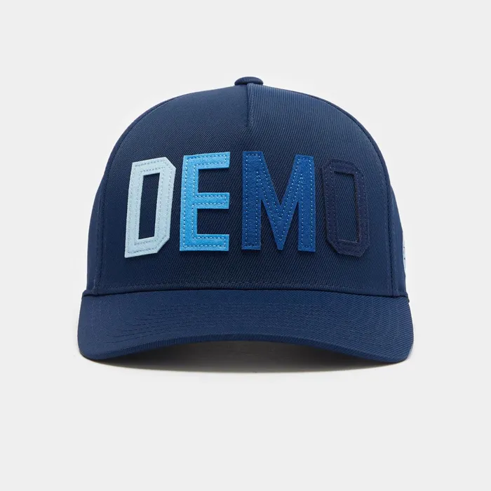 Demo Stretch Twill Snapback Hat Twilight MenGolf GFORE Hats